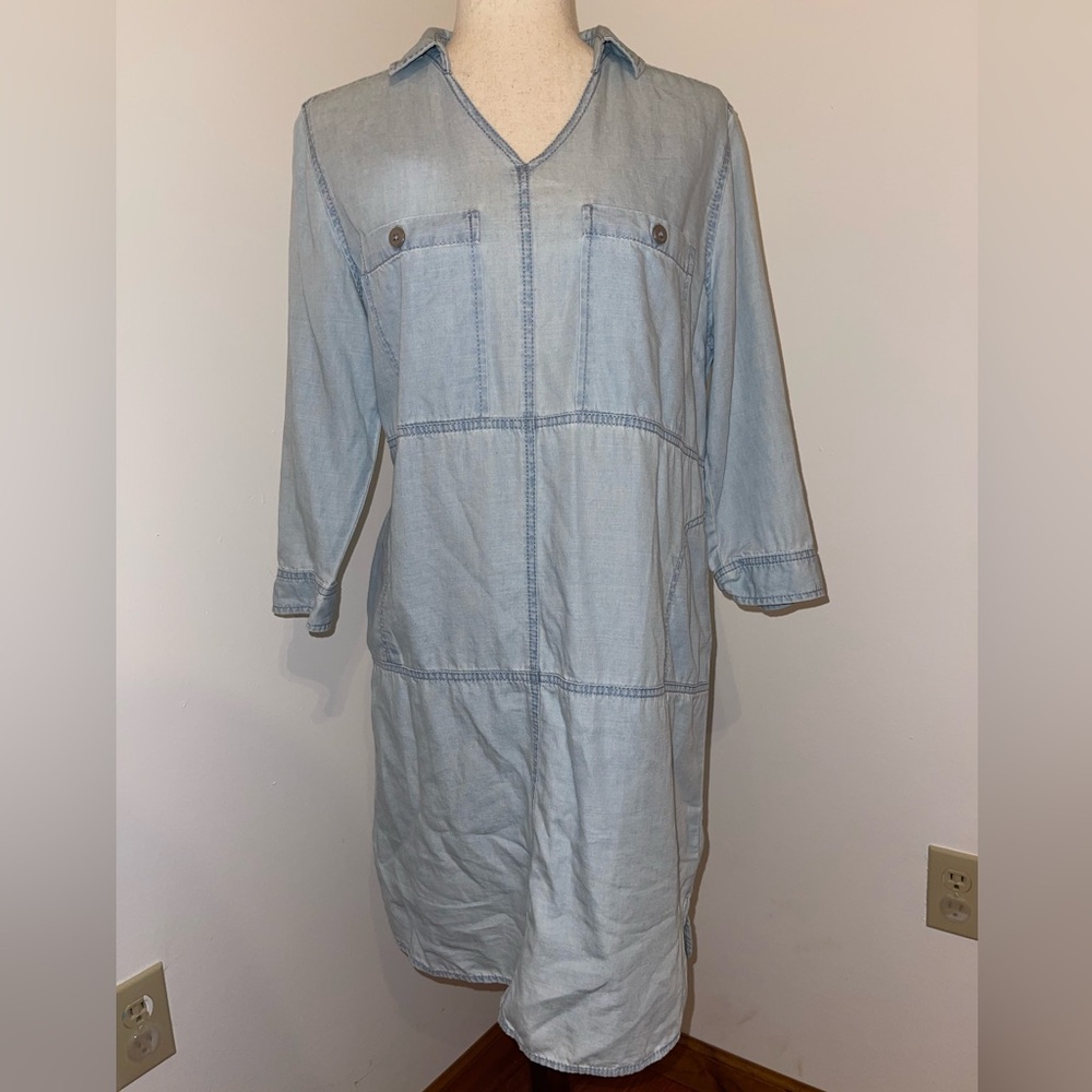 Bandolino Light Blue Midi Dress